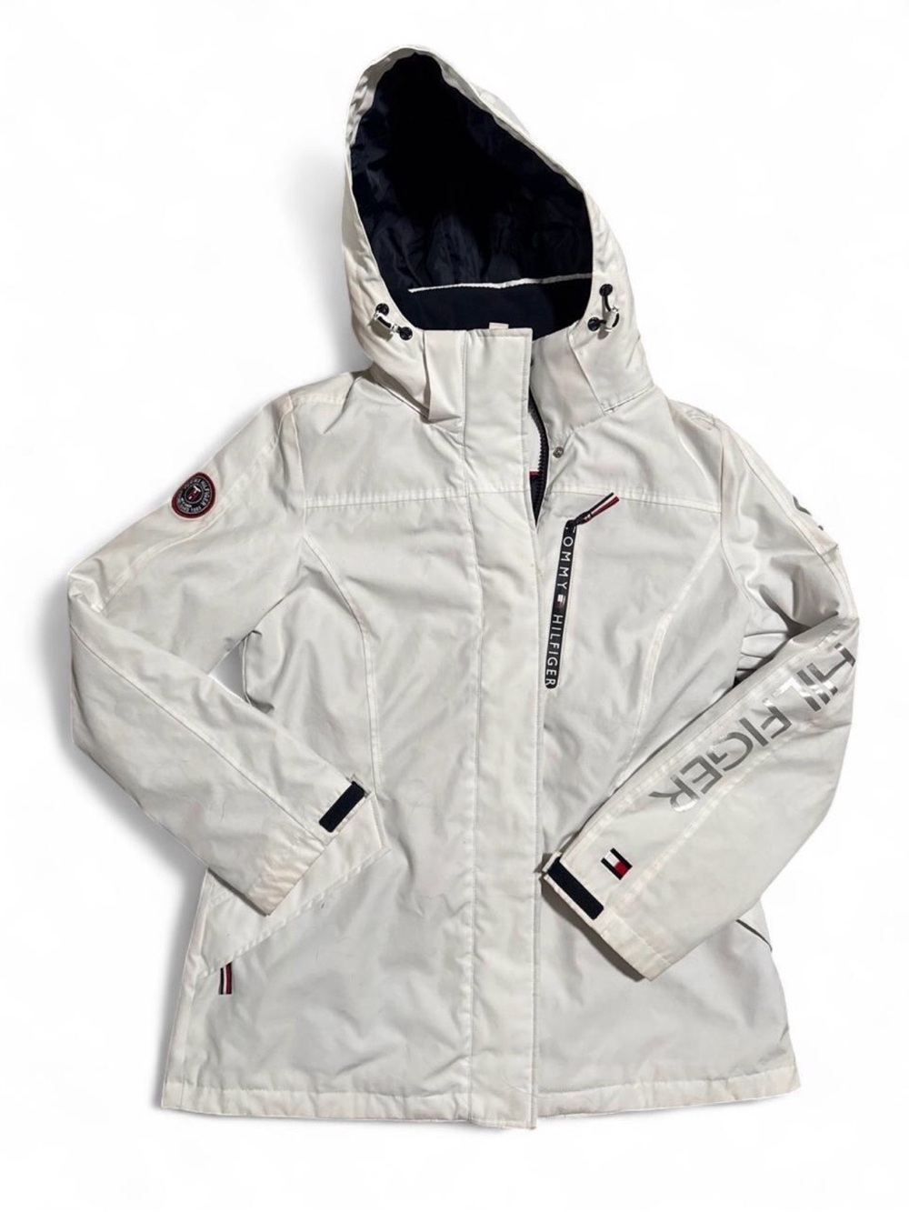 Women’s Tommy Hilfiger 3-in-1 All Weather System White Hooded Jacket